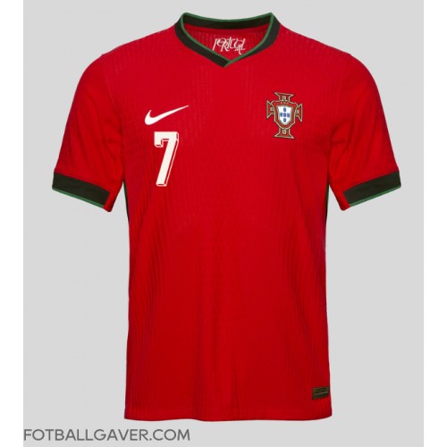 Portugal Cristiano Ronaldo #7 Fotballklær Hjemmedrakt EM 2024 Kortermet Portugal Cristiano Ronaldo #7 Fotballklær Hjemmedrakt EM 2024 Kortermet
